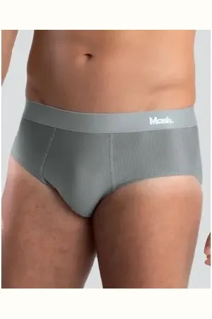 Mash Cueca Slip Microfibra Risca de Giz G