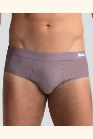 Mash Cueca Slip Microfibra Risca de Giz P