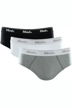 Mash Kit 3 Cuecas Slip Algodão G