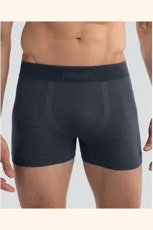 Mash Cueca Boxer Microfibra sem Costura Jacquard GG