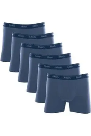 Mash Kit 6 Cuecas Boxer Longa Cotton GG