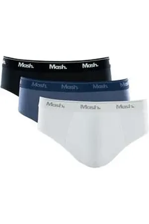Mash Kit 3 Cuecas Slip Algodão G