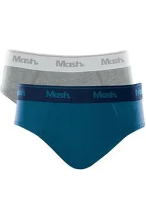 Mash Kit 2 Cuecas Slip Algodão Infantil G