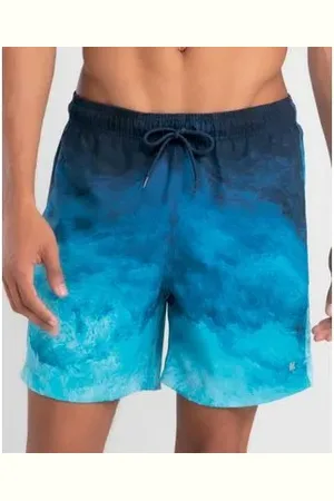 Mash Short Praia Estampado Oceano G