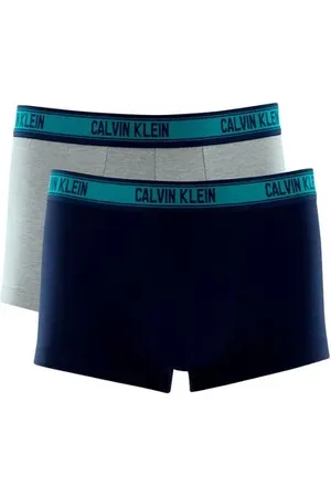 Kit 3pçs Cueca Calvin Klein Underwear Boxer Logo Preto