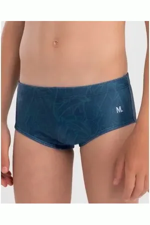 Mash Sungão Estampado Folhagem Infantil G