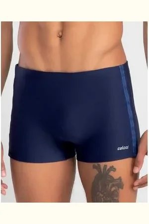 Colcci Sunga Boxer Lisa com Fita Lateral P