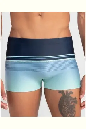 Hang Loose Sunga Boxer Estampa Listras Degradé P