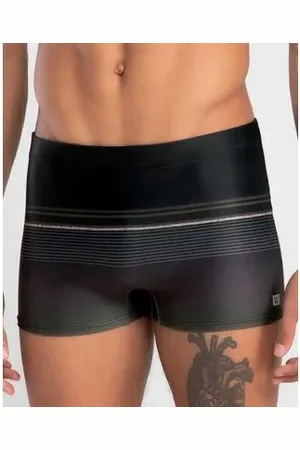 Hang Loose Sunga Boxer Estampa Listras Degradé P