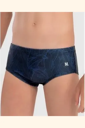 Mash Sungão Estampado Folhagem Infantil G
