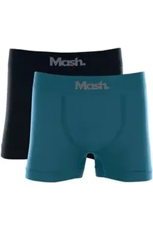 Mash Kit 2 Cuecas Boxer Microfibra sem Costura P