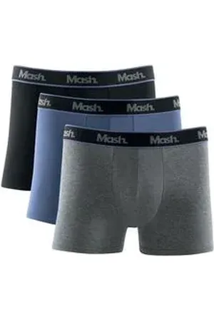Mash Kit 3 Cuecas Boxer Cotton P