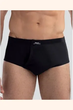 Mash Cueca Slip com Abertura 100% Algodão P