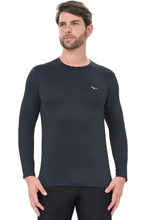 Mizuno Camiseta Manga Longa de Corrida Masculina Nirvana G