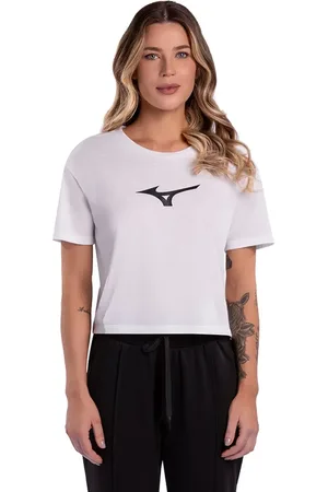 Mizuno Camiseta Feminina Cropped GG
