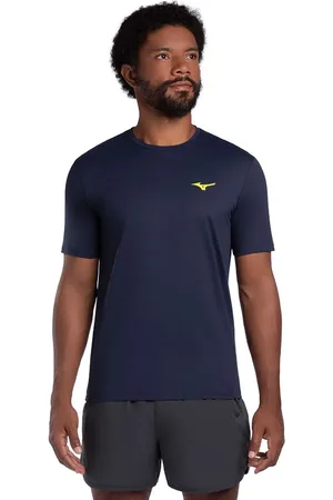 Mizuno Camiseta de Corrida Focus Stamp Masculina M