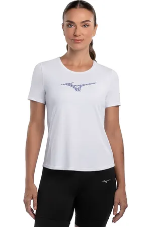Mizuno Camiseta de Corrida Feminina Focus Stamp G