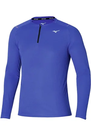Mizuno Camiseta Manga Longa de Corrida Masculina Dryaeroflow GG
