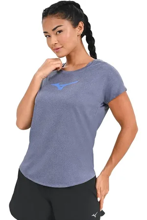 Mizuno Camiseta de Corrida Feminina Spark Big Logo P