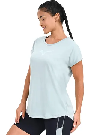 Mizuno Camiseta de Corrida Feminina Spark Big Logo GG