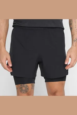 New Balance Bermuda Q Speed Duplo 5 Masculino