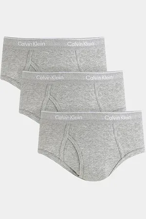 Calvin Klein Kit Cueca Slip Brief Rib Masculina