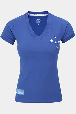 RetrôMania Camisa Cruzeiro Libertadores 1976 I Feminina