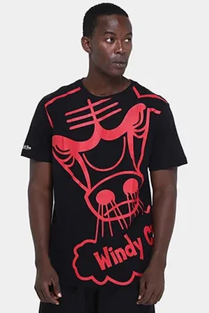 Mitchell & Ness Camiseta Chicago Bulls Masculina