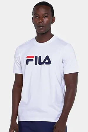 Fila Camiseta Letter Masculina