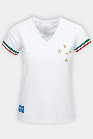 RetrôMania Camisa Cruzeiro Palestra II Feminina