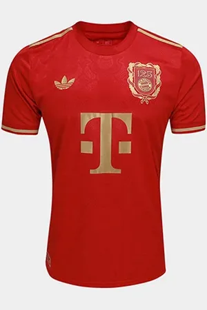 adidas Camisa Bayern de Munique 25/26 Comemorativa 125 Anos Masculina