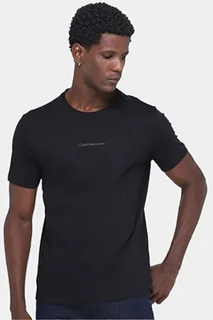 Calvin Klein Camiseta Jeans Logo Masculina