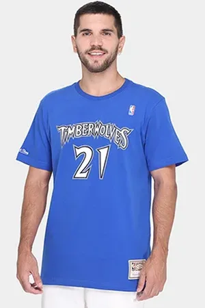 Mitchell & Ness Camiseta NBA Minnesota Timberwolver 21 Masculina