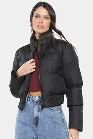 FACINELLI Jaqueta Cropped Nylon Feminina