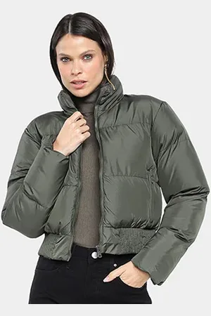 FACINELLI Jaqueta Cropped Nylon Feminina