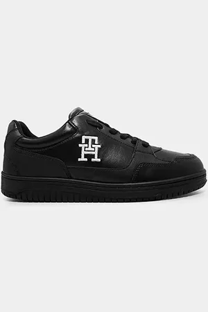 Tommy Hilfiger Tênis Basket 2C Mix Suede Masculino