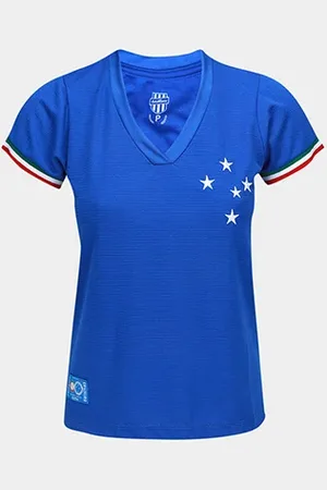 RetrôMania Camisa Cruzeiro Palestra I Feminina