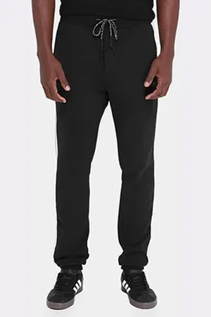 Colcci Calça Moletom Detalhe Nylon Masculina