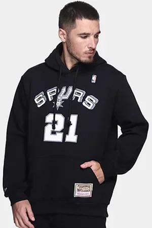 Mitchell & Ness Moletom San Antonio Spurs Duncan Masculino