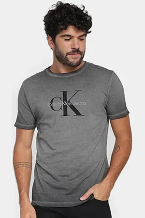 Calvin Klein Camiseta Reissue Tinto Sujo Masculina