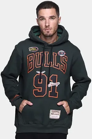 Mitchell & Ness Moletom Chicago Bulls Dennis Rodman Masculino