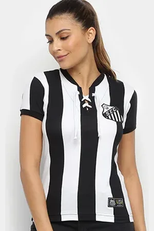 RetrôMania Camisa Santos Retrô Mania Feminina