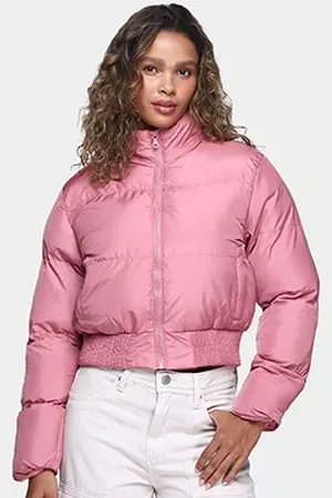 FACINELLI Jaqueta Cropped Nylon Feminina