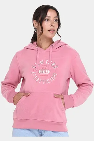 FACINELLI Moletom Soft Canguru Bordado Feminino