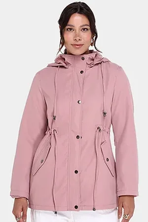 FACINELLI Casaco Capuz Parka Peluciada Feminino