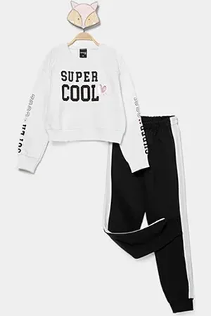 KYLY Conjunto Longo Infantil Estampado Menina