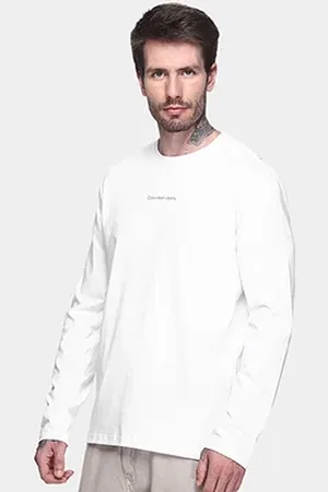 Calvin Klein Camiseta Manga Longa Masculina