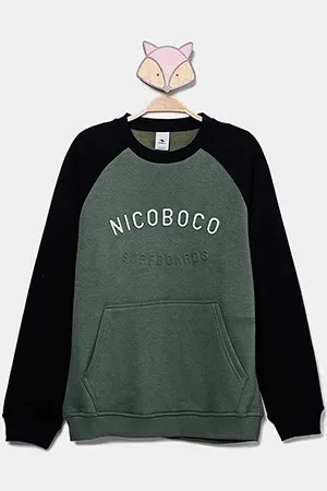 Nicoboco Moletom Careca Infantil Heel Menino