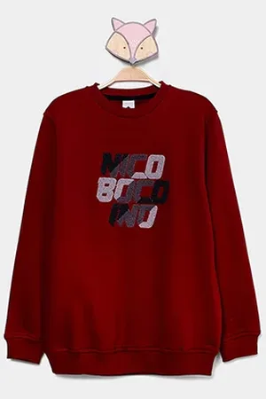 Nicoboco Moletom Careca Infantil Flip Menino