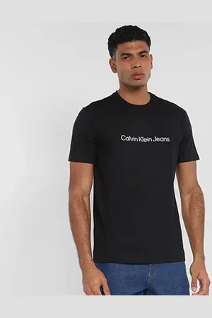 Calvin Klein Camiseta Embossed Masculina